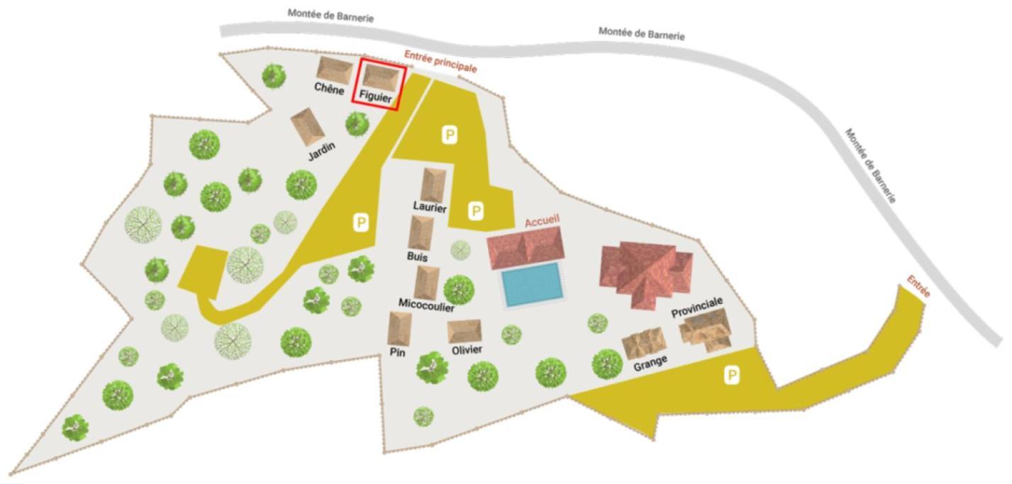 Gites Domaine De La Barnerie Saint Alban Auriolles Pokój zdjęcie